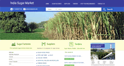 Desktop Screenshot of indiasugarmarket.com