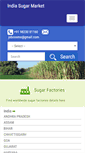 Mobile Screenshot of indiasugarmarket.com